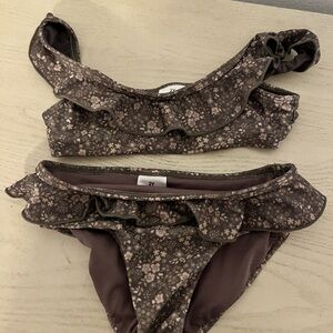 Jamie Kay Floral Dark Bikini Set